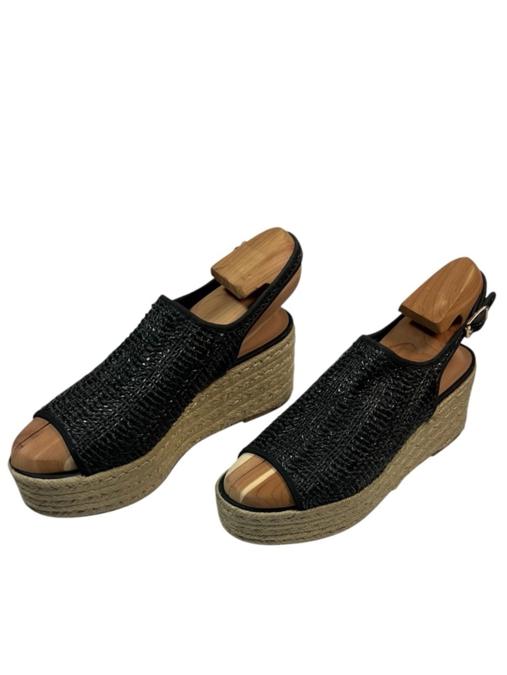 Steven by Steve Madden Courage Espadrille Wedge Sandals size 11 Platform Jute